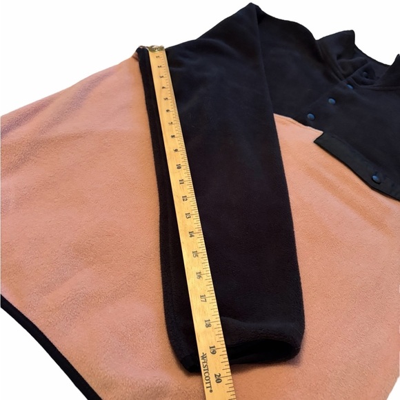 Zoo York Black and Pink color block Pullover. Size Large-Faux Front pocket - Picture 6 of 8